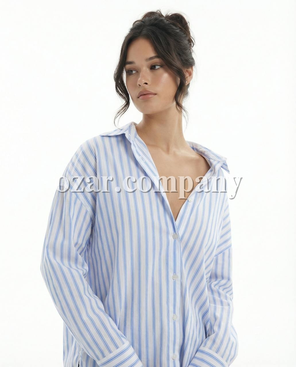 Женское Рубашка Fame