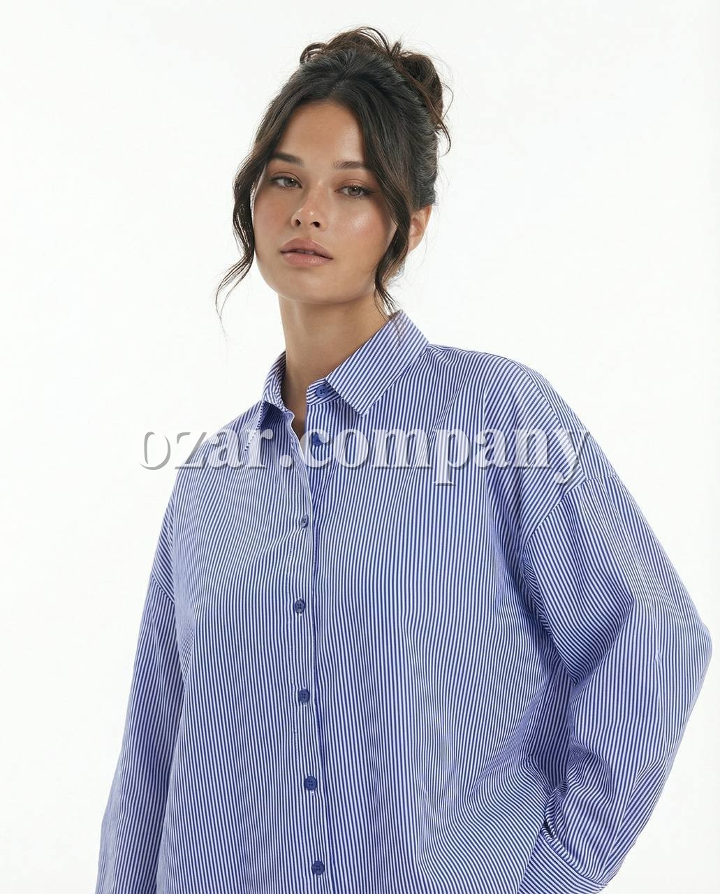 Женское Рубашка Fame