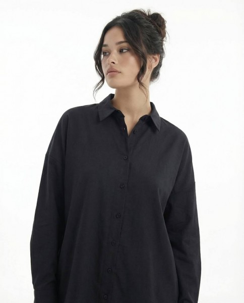 Женское Рубашка Fame