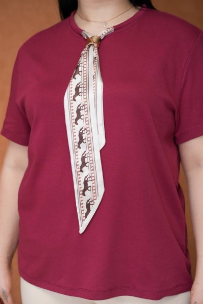 Женская Футболка Raw (Большие размеры)