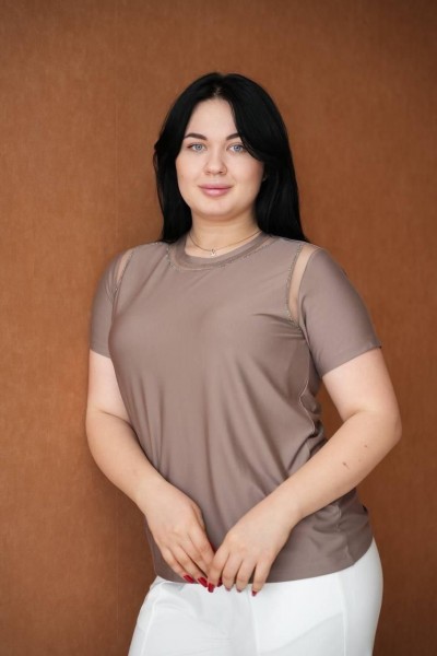 Женская Футболка Raw (Большие размеры)