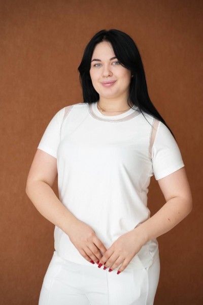 Женская Футболка Raw (Большие размеры)