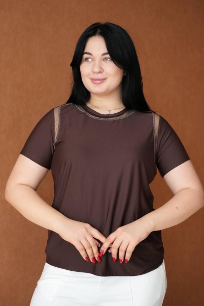 Женская Футболка Raw (Большие размеры)