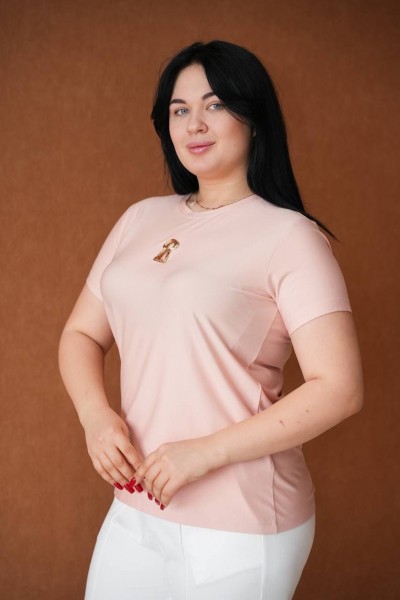 Женская Футболка Raw (Большие размеры)