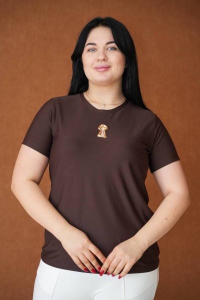 Женская Футболка Raw (Большие размеры)