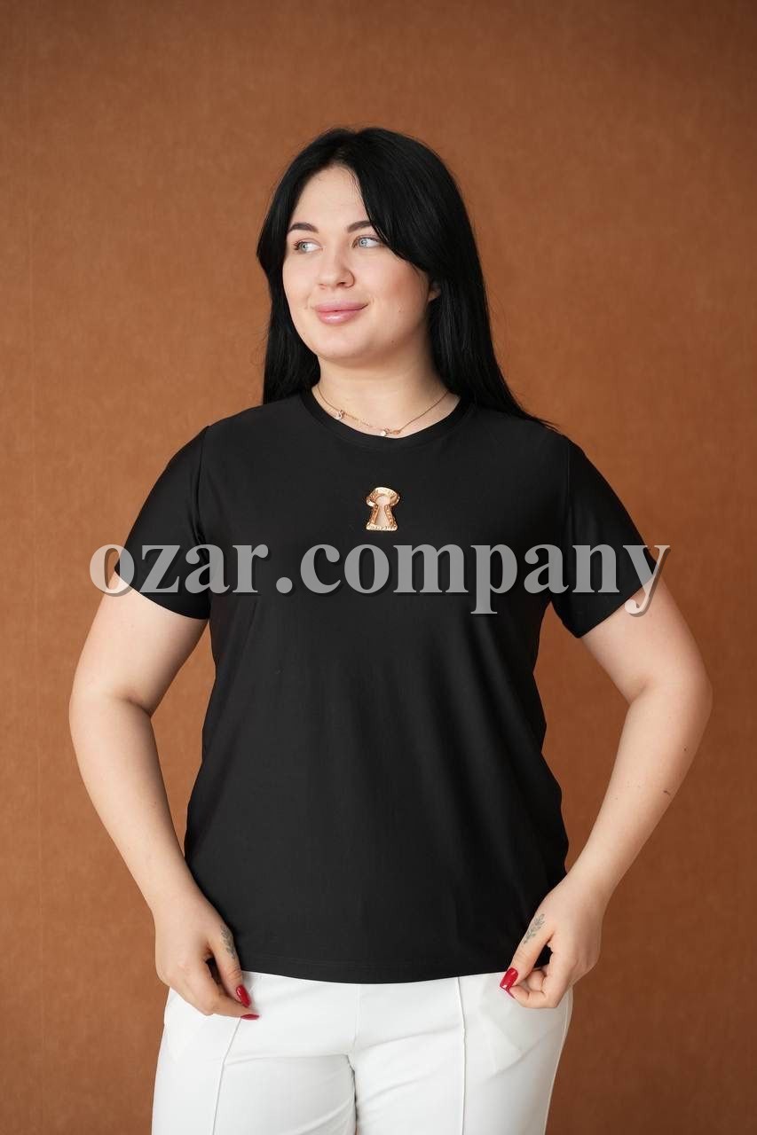 Женская Футболка Raw (Большие размеры)