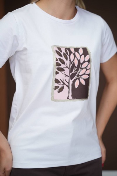 Женская Футболка Raw 