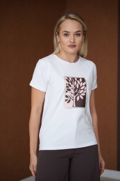 Женская Футболка Raw 