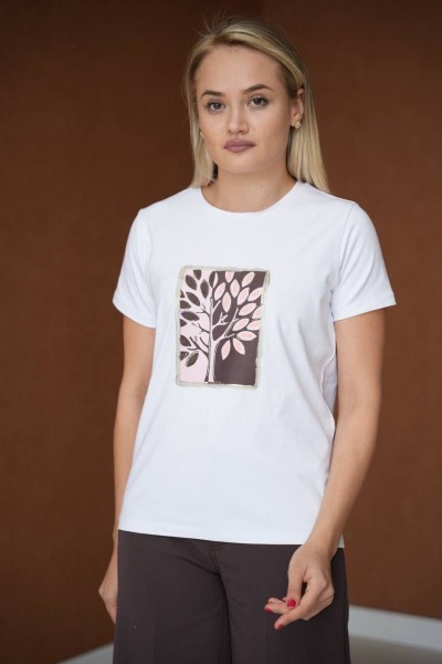 Женская Футболка Raw 