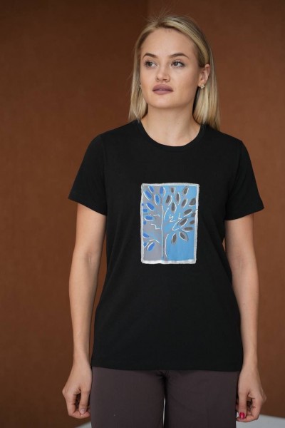 Женская Футболка Raw 