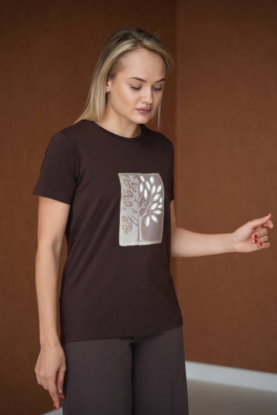 Женская Футболка Raw 