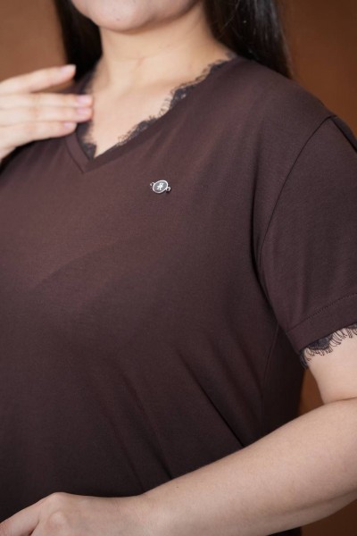 Женская Футболка Raw (Большие размеры)