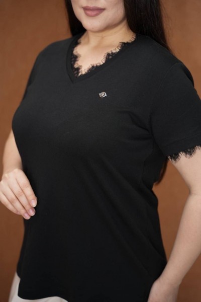 Женская Футболка Raw (Большие размеры)