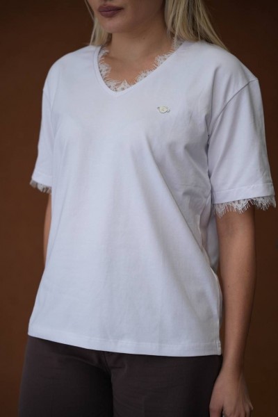 Женская Футболка Raw 