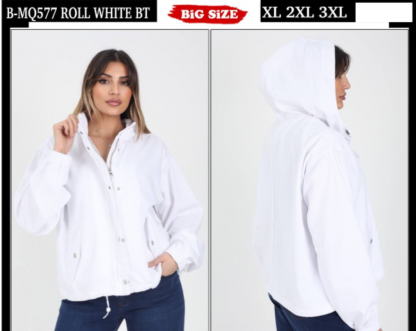 Женская Джинсовая Куртка Whitney (Большие размеры)