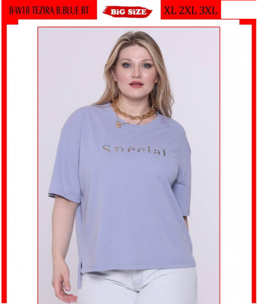 Женская Футболка Whitney (Большие размеры)