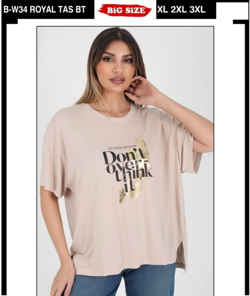 Женская Футболка Whitney (Большие размеры)