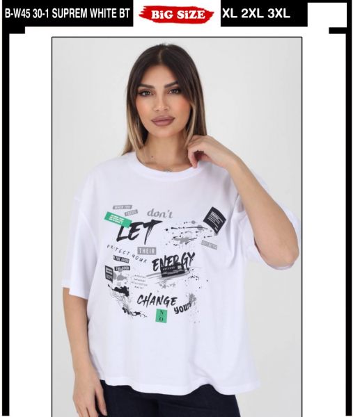 Женская Футболка Whitney (Большие размеры)