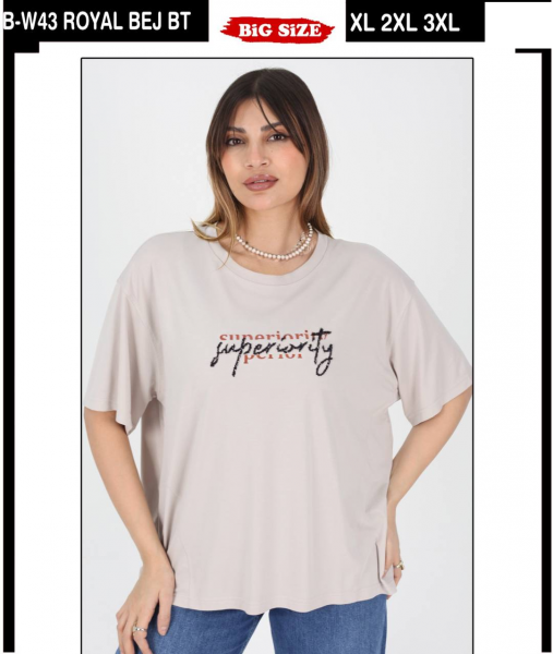 Женская Футболка Whitney (Большие размеры)