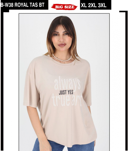 Женская Футболка Whitney (Большие размеры)