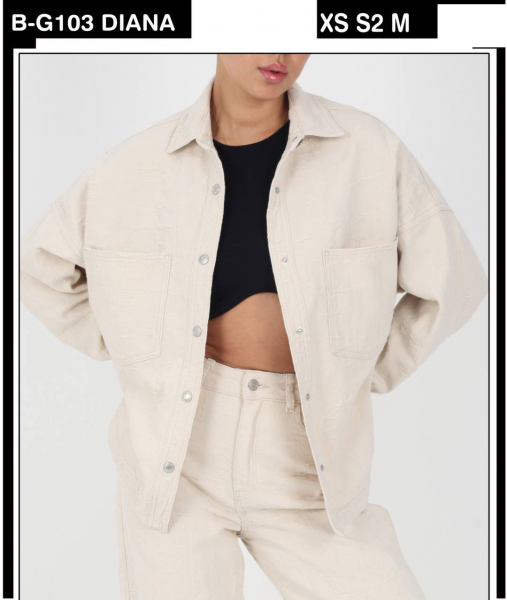 Женская Джинсовая Рубашка Whitney