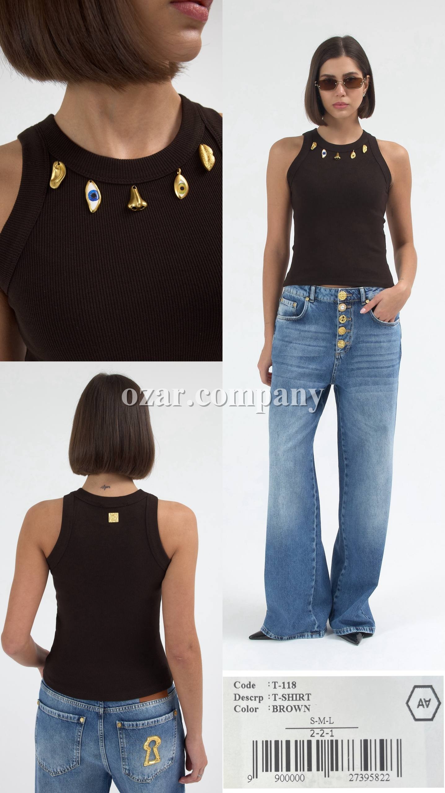 Женская Майка A.M.N.