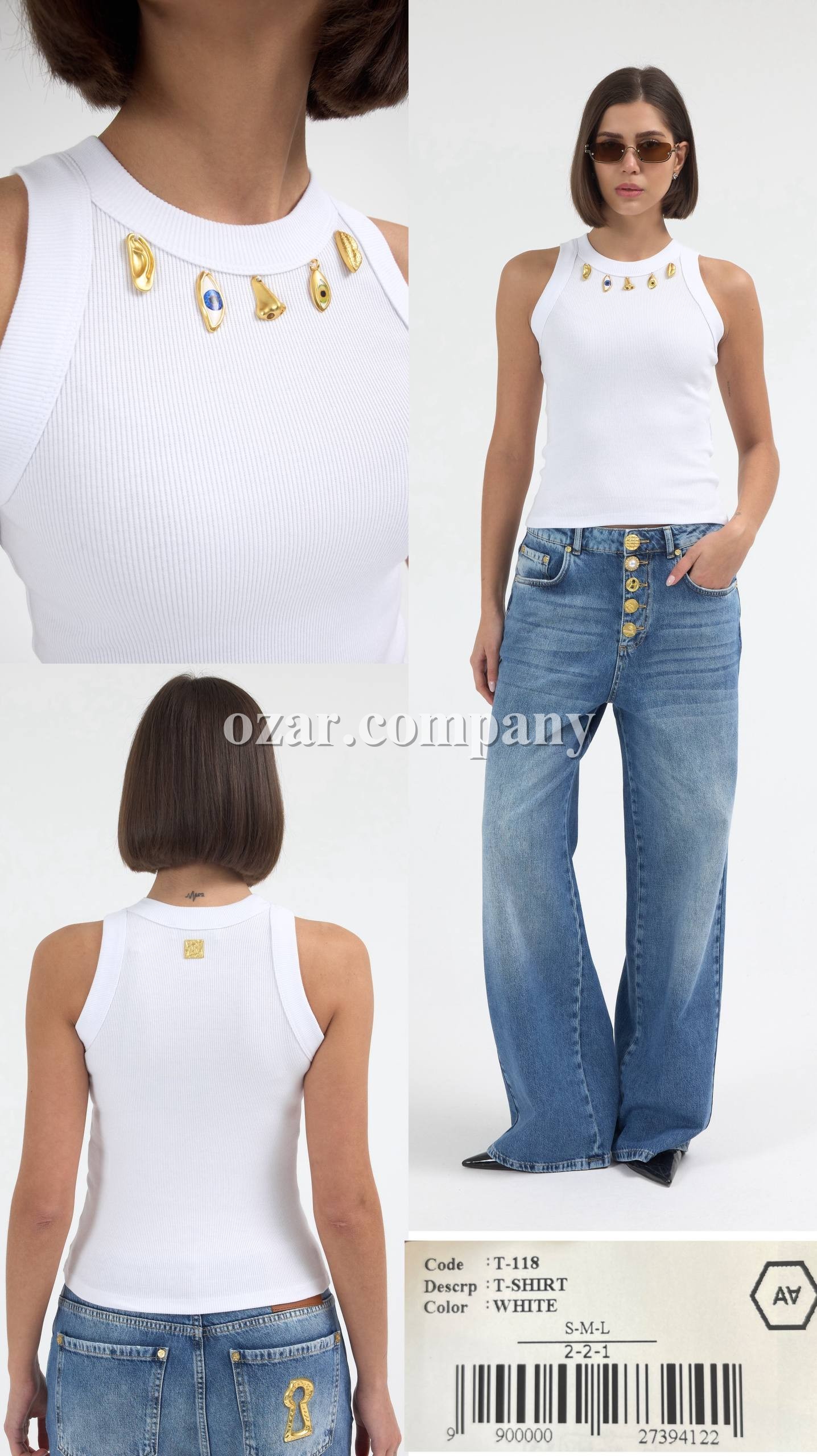 Женская Майка A.M.N.