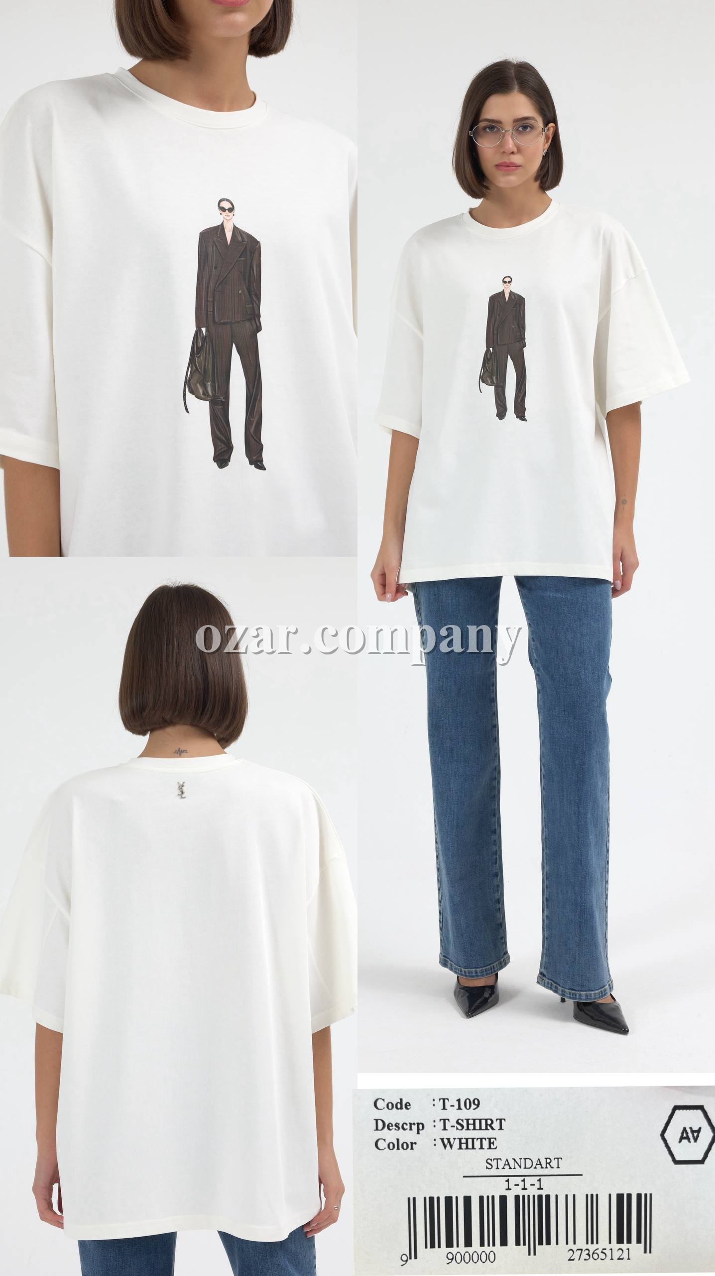 Женская Футболка A.M.N.