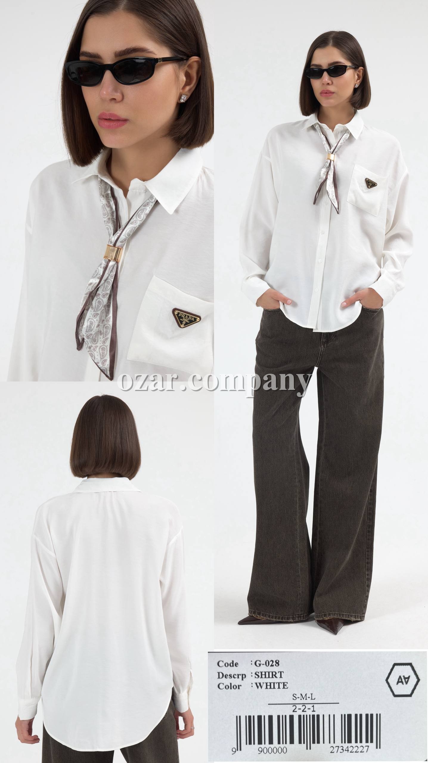 Женская Рубашка A.M.N.