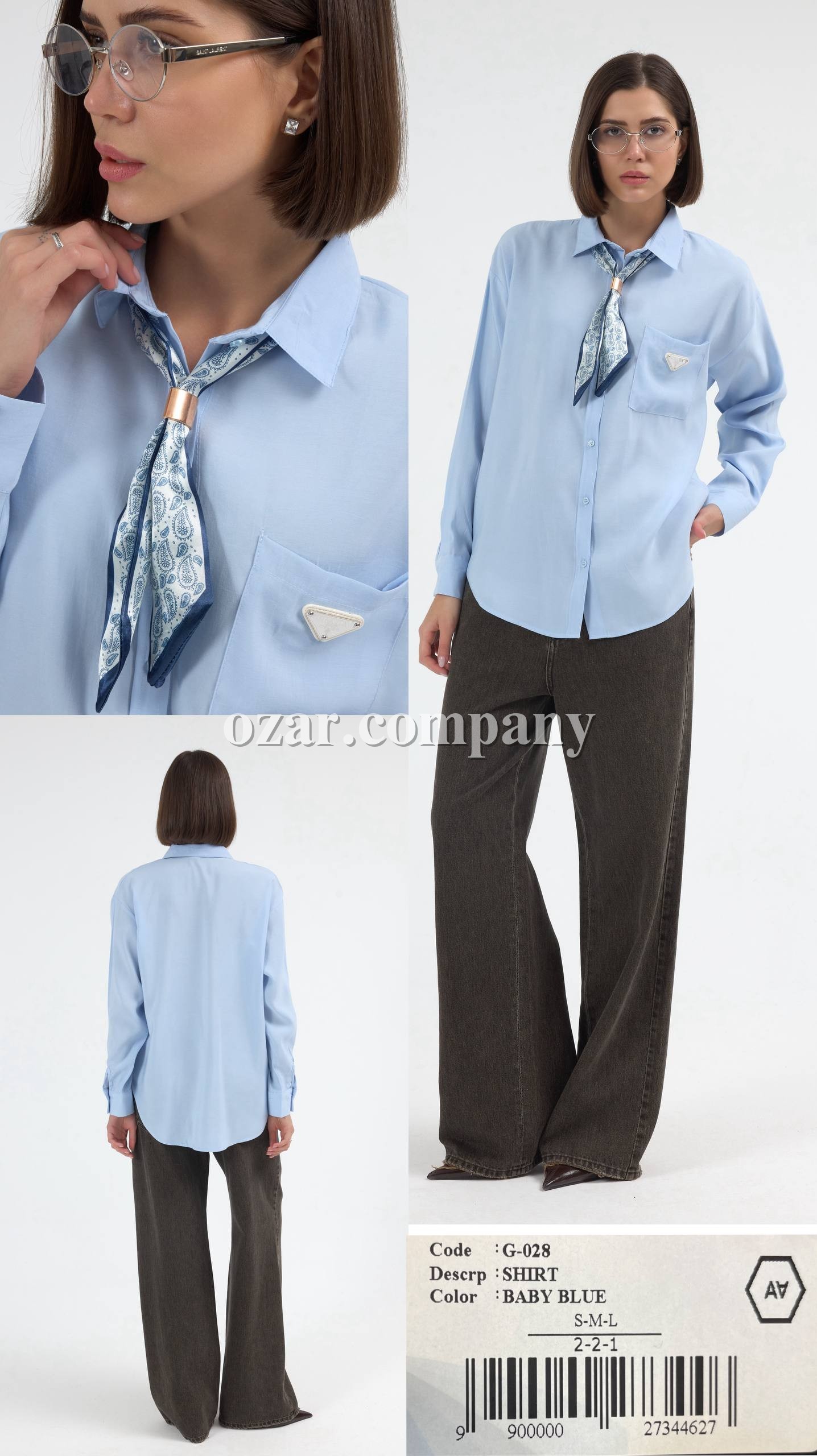 Женская Рубашка A.M.N.