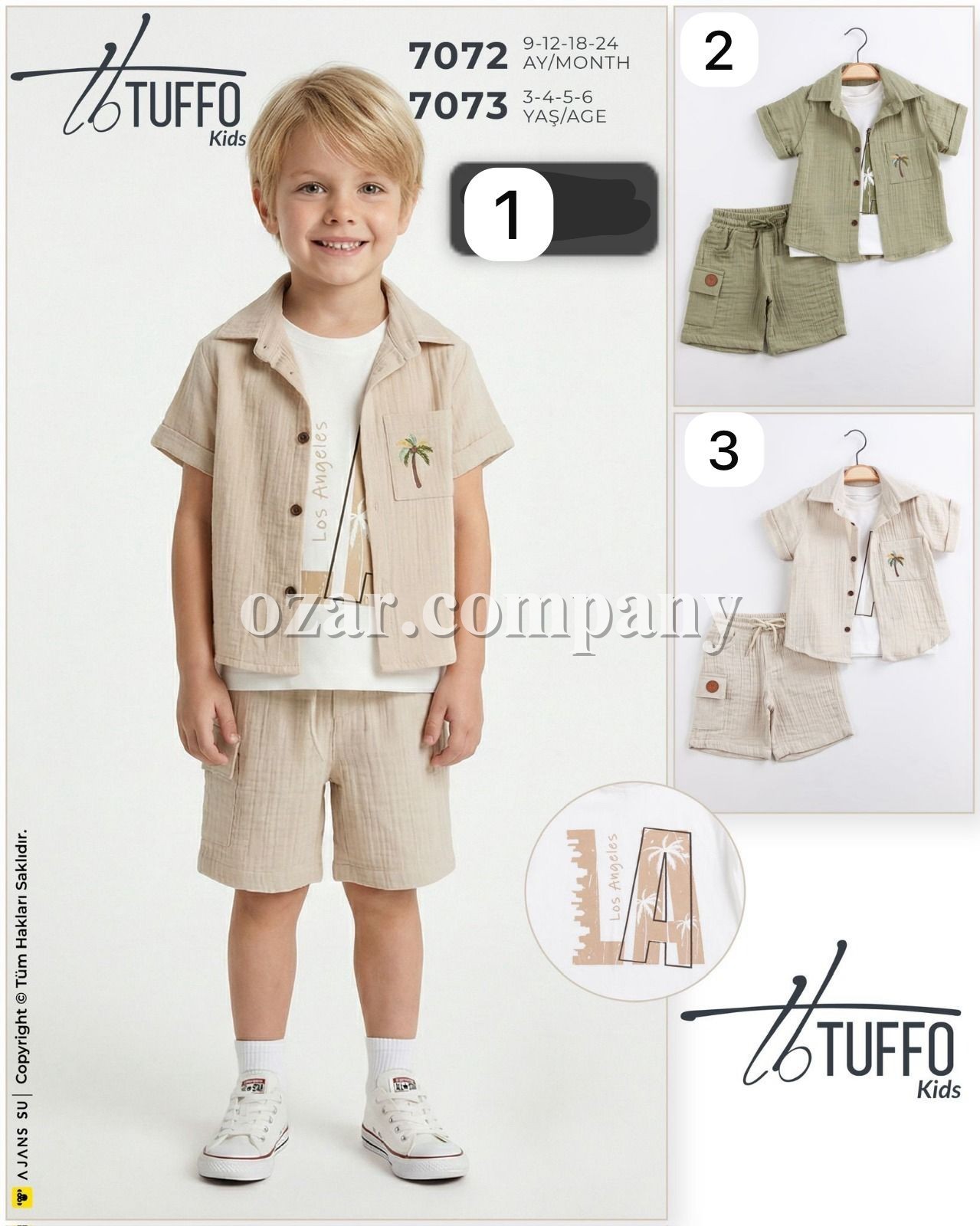 Костюм Тройка Для Мальчика Tuffo (9-12-18-24мес.)