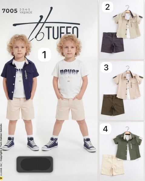 Костюм Тройка Для Мальчика Tuffo (2-3-4-5лет)