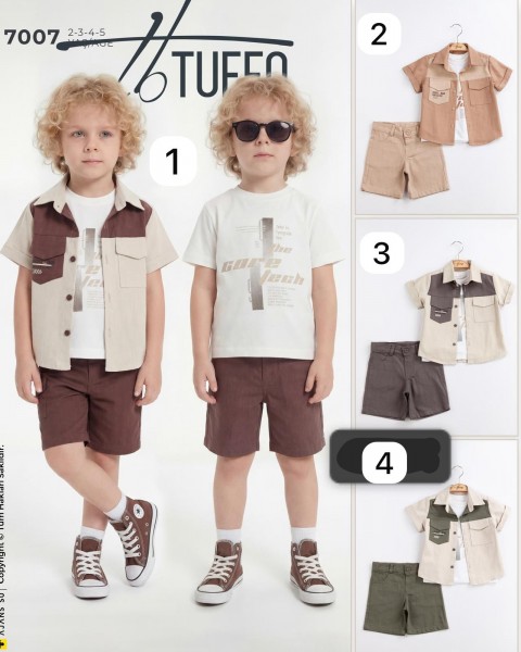 Костюм Тройка Для Мальчика Tuffo (2-3-4-5лет)