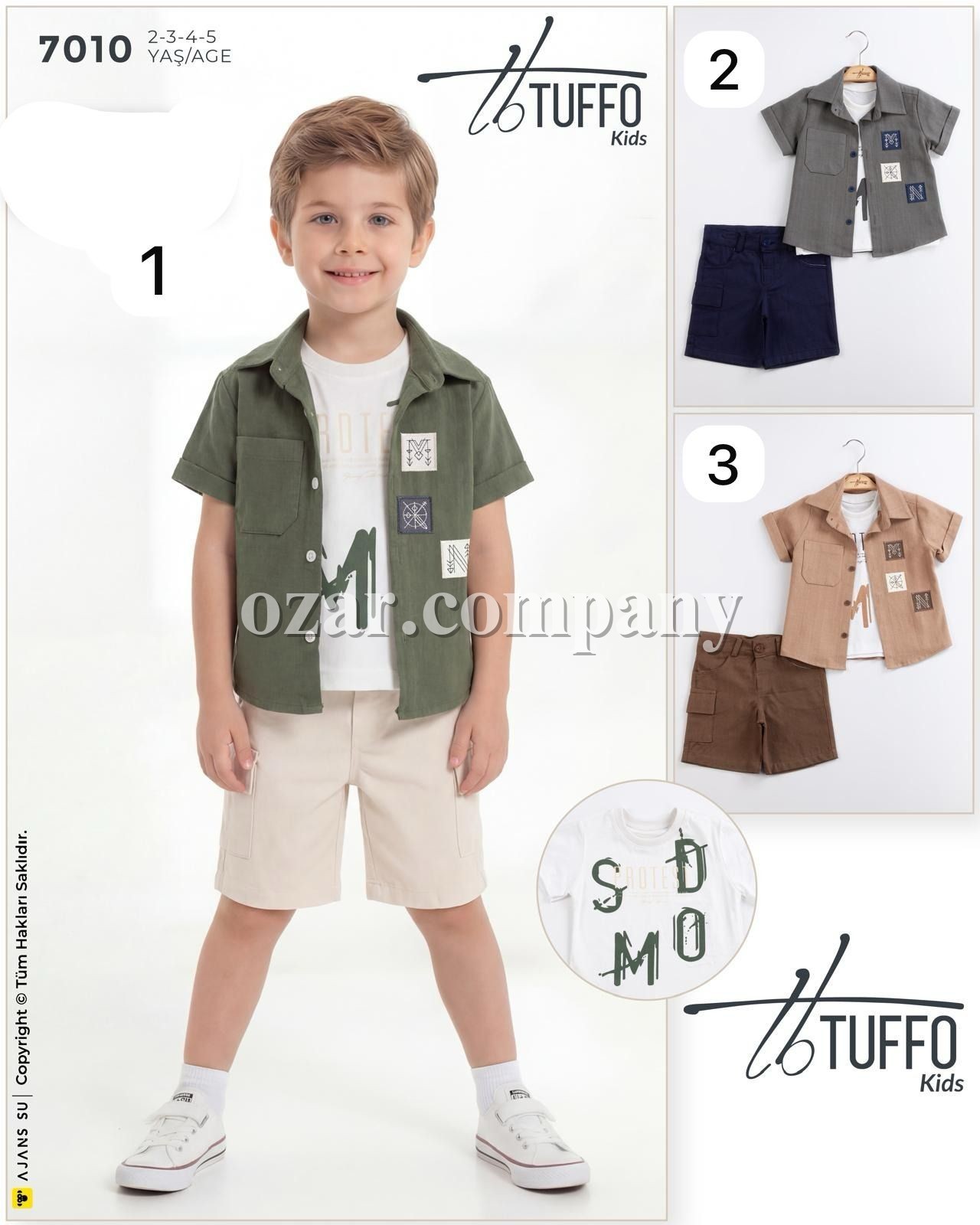 Костюм Тройка Для Мальчика Tuffo (2-3-4-5лет)