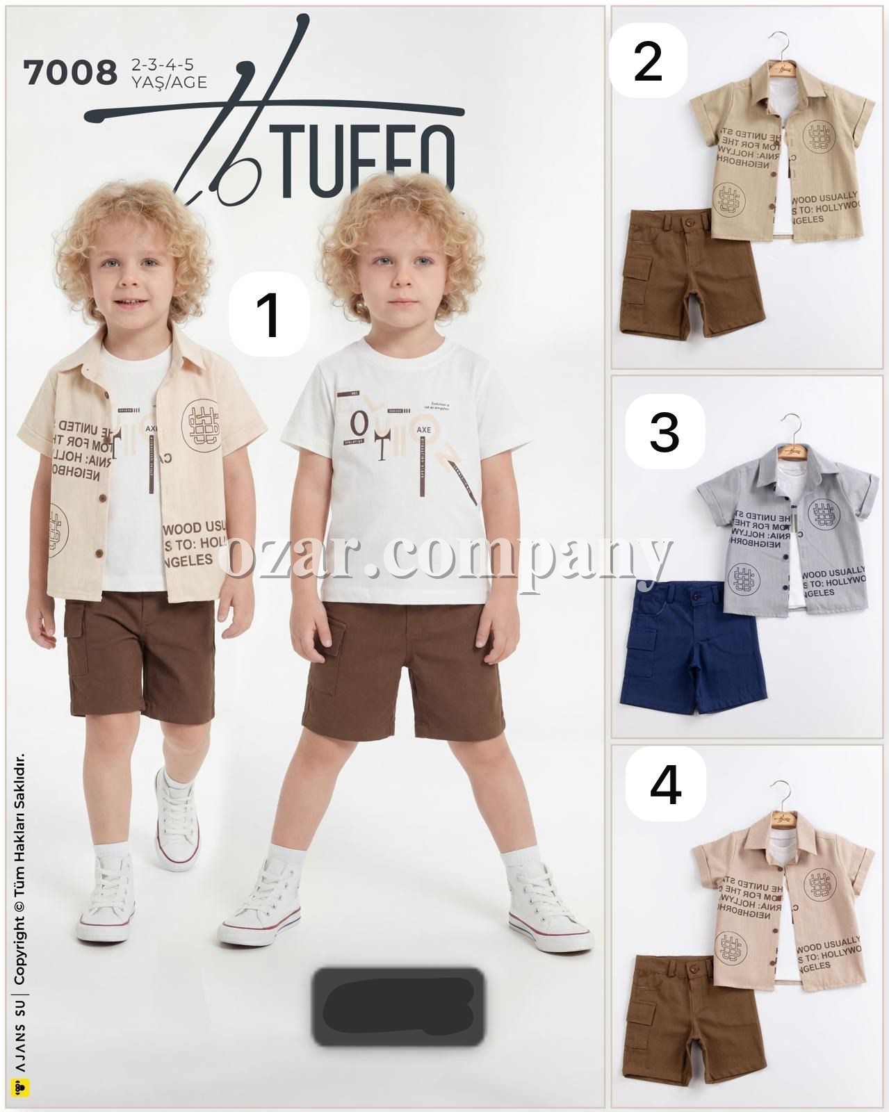 Костюм Тройка Для Мальчика Tuffo (2-3-4-5лет)