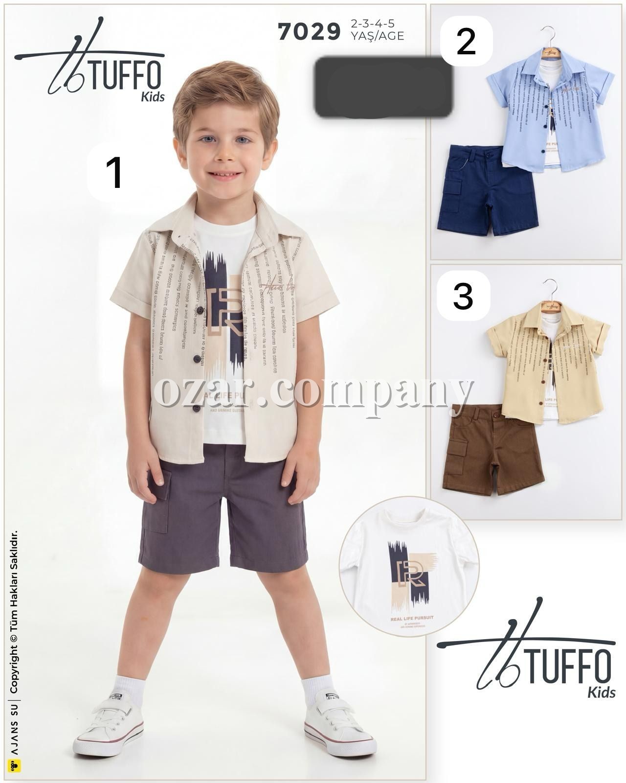 Костюм Тройка Для Мальчика Tuffo (2-3-4-5лет)