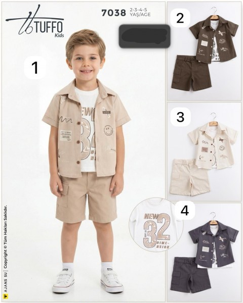 Костюм Тройка Для Мальчика Tuffo (2-3-4-5лет)