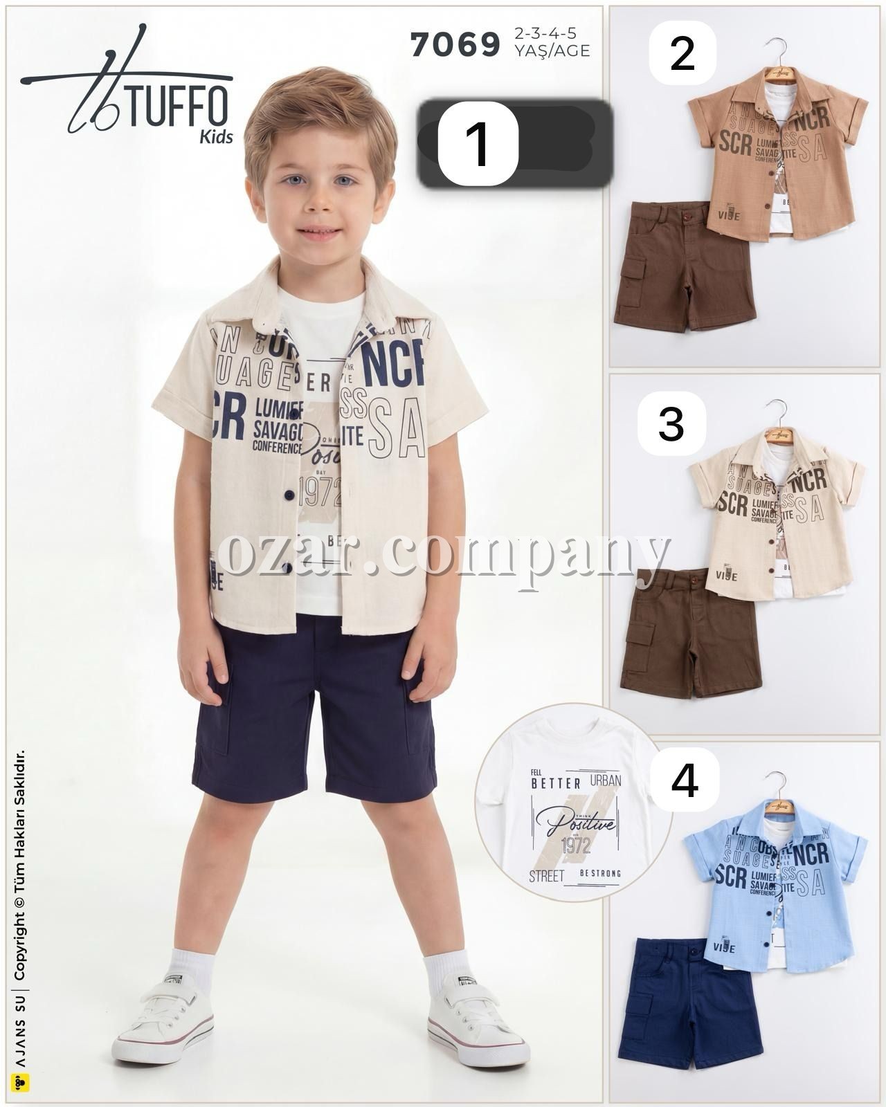 Костюм Тройка Для Мальчика Tuffo (2-3-4-5лет)