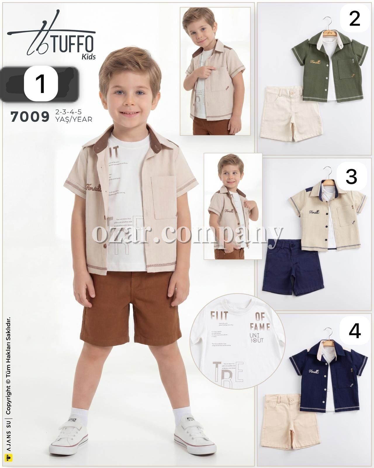 Костюм Тройка Для Мальчика Tuffo (2-3-4-5лет)