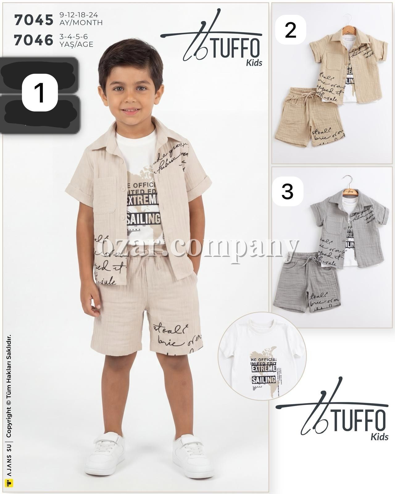 Костюм Тройка Для Мальчика Tuffo (9-12-18-24мес.)