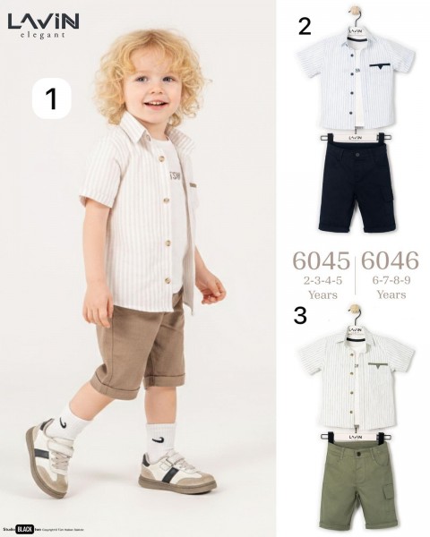 Костюм Тройка Для Мальчика Lavin (2-3-4-5лет)