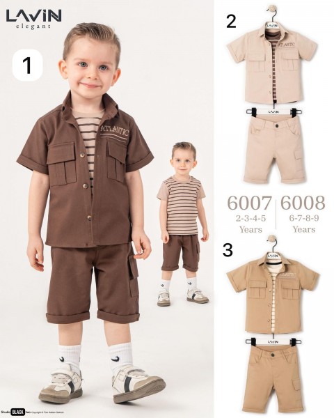 Костюм Тройка Для Мальчика Lavin (6-7-8-9лет) 