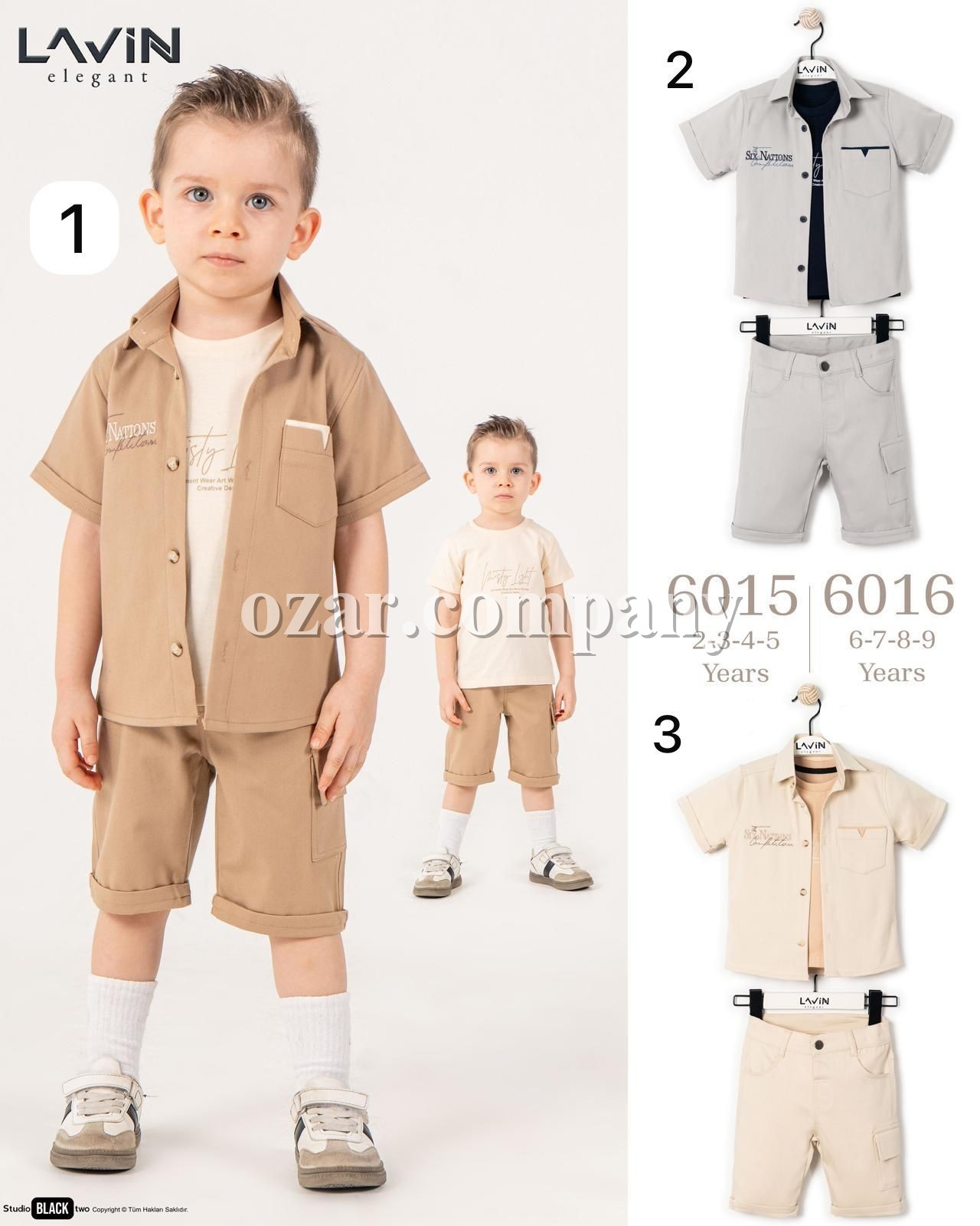 Костюм Тройка Для Мальчика Lavin (6-7-8-9лет) 