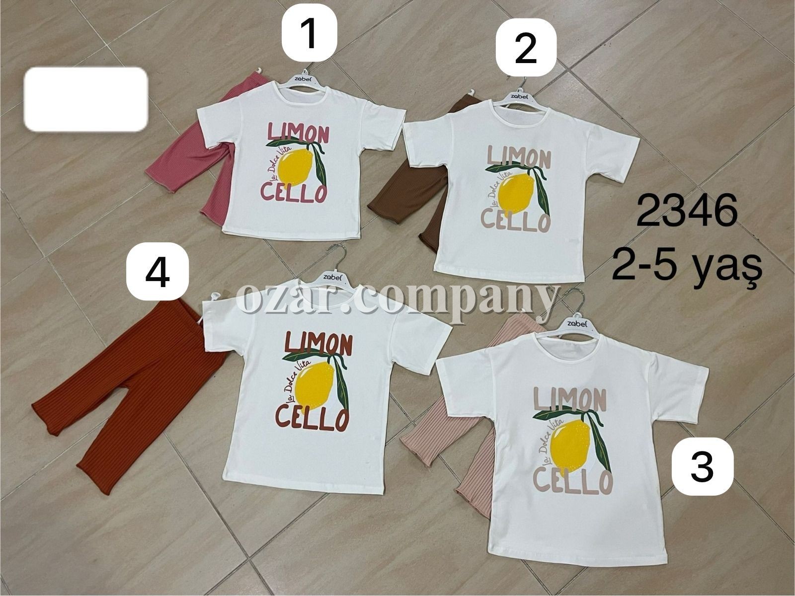 Костюм Для Девочки Zabel (2-3-4-5лет)