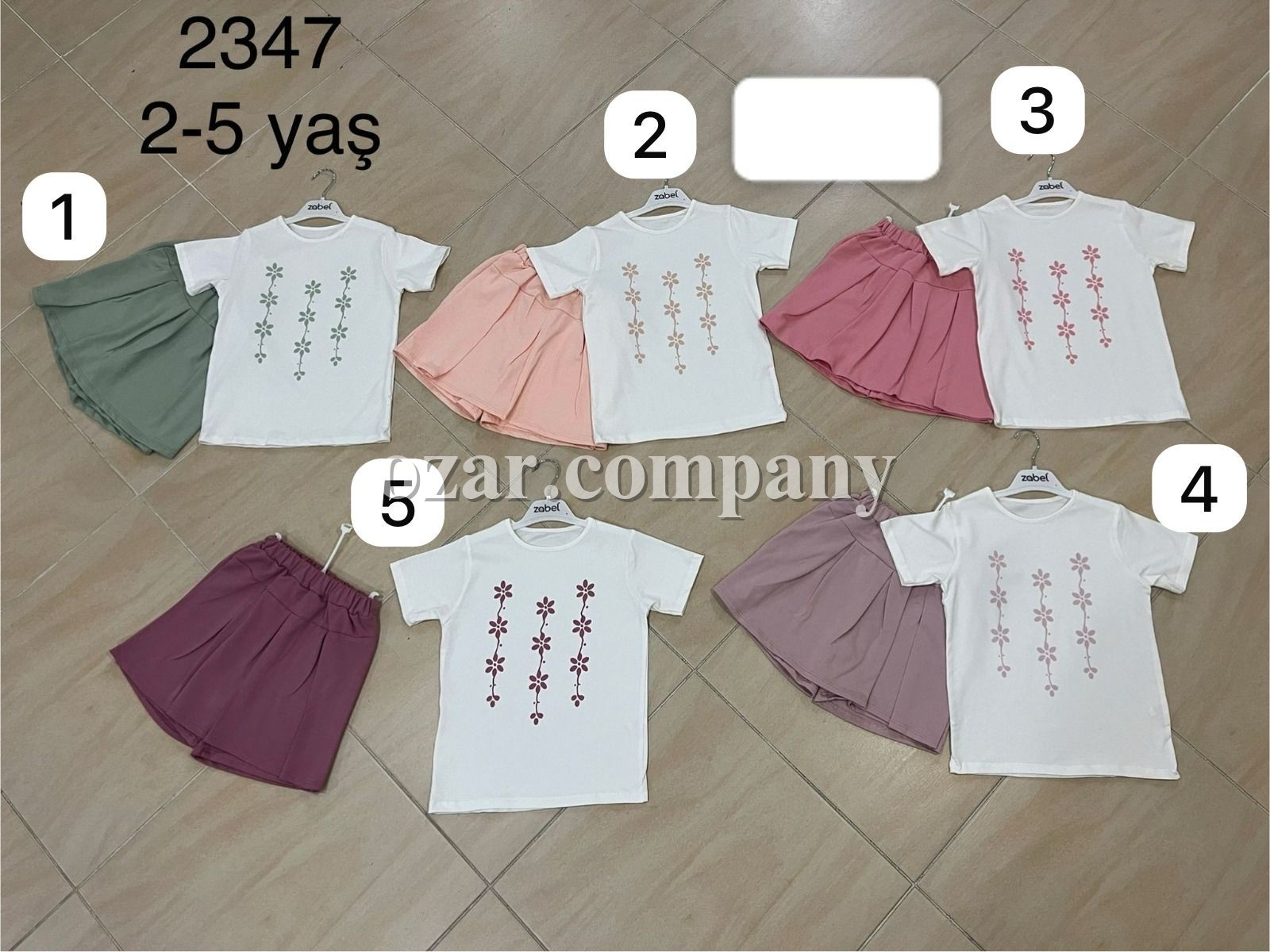 Костюм Для Девочки Zabel (2-3-4-5лет)