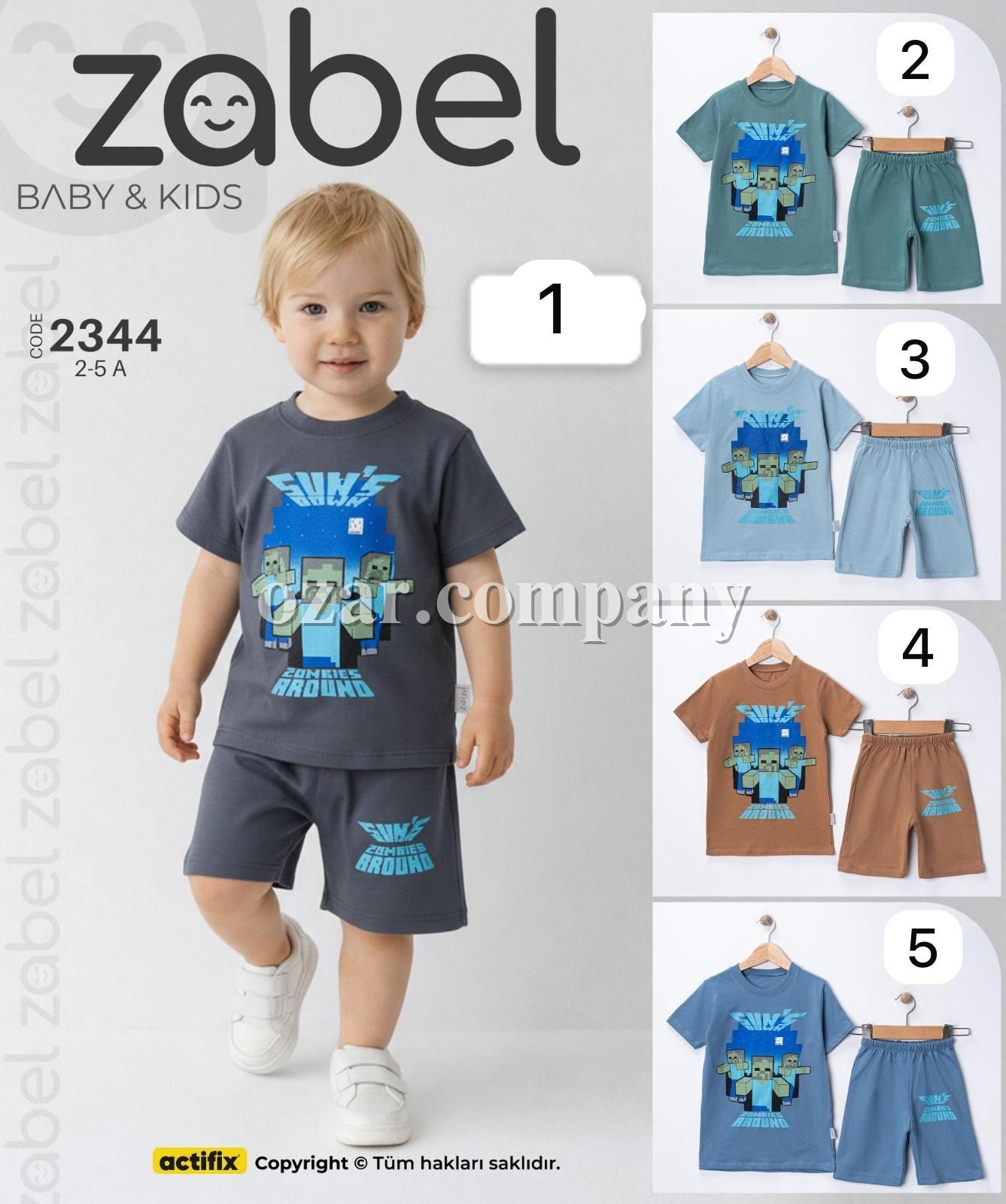 Костюм Для Мальчика Zabel (2-3-4-5лет)