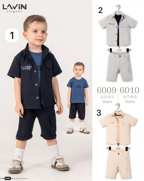 Костюм Тройка Для Мальчика Lavin (6-7-8-9лет) 