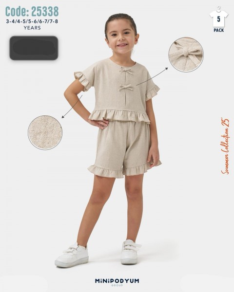 Костюм Для Девочки Bupper Minipodyum (3-4/4-5/5-6/6-7/7-8лет) 