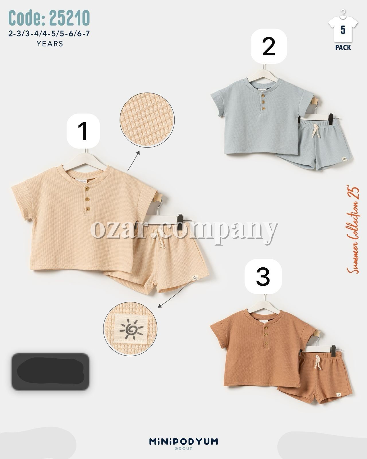 Костюм Для Девочки Bupper Minipodyum (2-3/3-4/4-5/5-6/6-7лет)