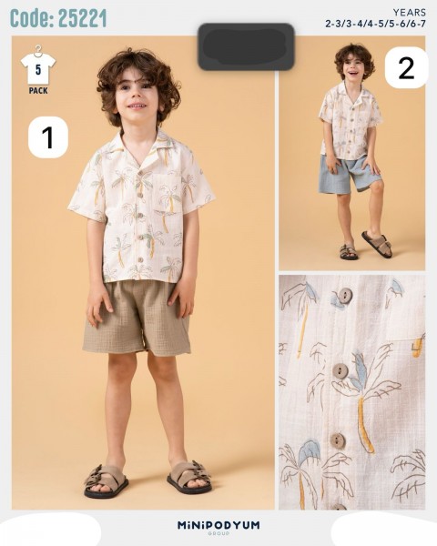 Костюм Для Мальчика Bupper Minipodyum (2-3/3-4/4-5/5-6/6-7лет)